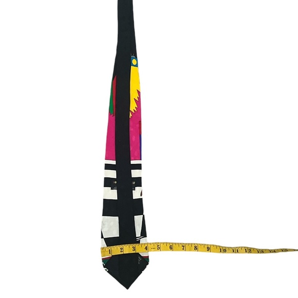 Vintage 1993 Looney Tunes Mania 100% Silk Tie. Rappin’ Tunes - Picture 4 of 5